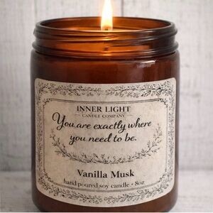Inner Light Candle Company Vanilla Musk